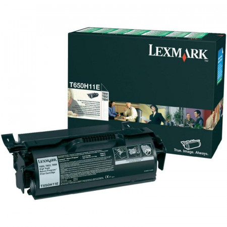 T650, Cartus toner compatibil Lexmark T650H11E,T650H21E, Black, 25000 pagini