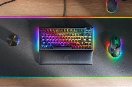 Tastatura Gaming Razer BlackWidow V4 75% Black Orange Tactile Gen-3 Switch Mecanica - Img 6