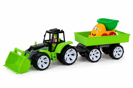 TRACTOR BAMS FATA ZAMBITOARE NEGRU VERDE - Img 2