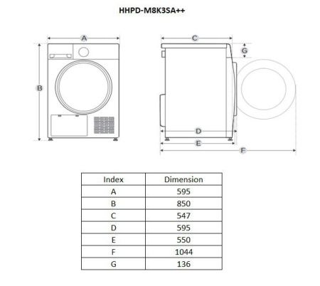 USCATOR DE RUFE HEINNER HHPD-M8K3SA++ - Img 4