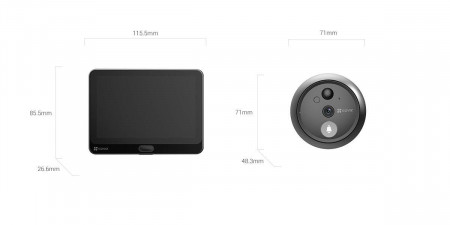 VIZOR WIRELESS 2MP IR3M SONERIE