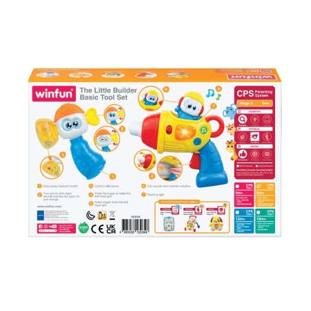 WINFUN SET DE SCULE PENTRU MICUL CONSTRUCTOR - Img 3