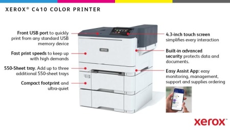 XEROX C410V_DN COLOR A4 PRINTER - Img 11