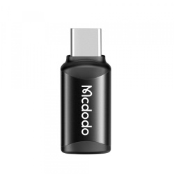 Adaptor Date si Incarcare Lightning - USB-C McDodo OT-7700, Negru