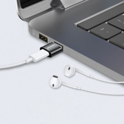 Adaptor Joyroom de la USB tip C (mama) la USB (tata) negru (S-H152 negru) - Img 6