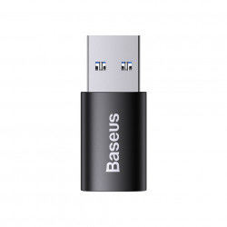 Adaptor Mini USB 3.1 OTG la USB tip C din seria Baseus Ingenuity negru (ZJJQ000101)