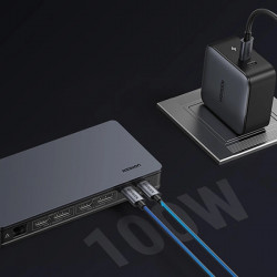 Adaptor multifunctional Ugreen CM615 USB-C - gri - Img 2