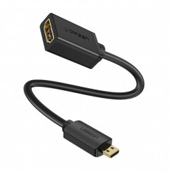 Adaptor UGREEN 20134 Micro HDMI la HDMI, 22cm (negru)