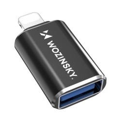 Adaptor Wozinsky WALA-01 Lightning la USB-A OTG - Negru - Img 6