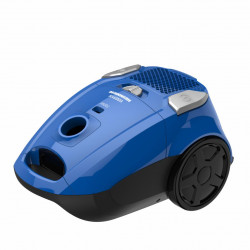 Aspirator cu sac Heinner HVC-MBL1400-V2, 700 W, sac textil, 3 L, putere variabila, HEPA 12, tub telescopic metalic, Albastru - Img 7