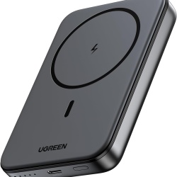 Baterie externa Ugreen Magnetic 10.000 mAh, Wireless, PD 20W, USB-C, Negru