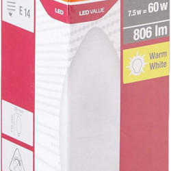 Bec led lumanare, E14, 7W(60W), lumina calda, 806 lm, A , Osram - Img 3
