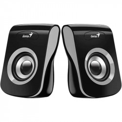 Boxe Genius SP-Q180, 2.0, 6W (Negru/Rosu)