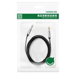 Cablu audio Ugreen AV119 10737 mini jack 3.5mm / mini jack 3.5mm 5m - negru - Img 2
