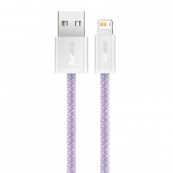 Cablu Baseus Dynamic USB la Lightning, 2,4 A, 2 m (violet) - Img 2