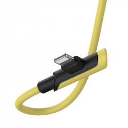 Cablu Baseus USB-C la Lightning 18W 1.2m - galben - Img 5