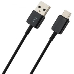 Cablu Date Samsung Type A - Type C, EP-DG970, 3A 1M, Negru, Bulk