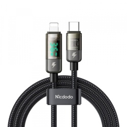 Cablu Date si Incarcare USB-C - Lightning McDodo CA-3600 Display Auto Power Off, 36W, 1.2m, Negru