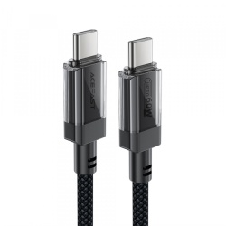 Cablu Date si Incarcare USB-C - USB-C Acefast C12-03, 60W, 1.2m, Negru