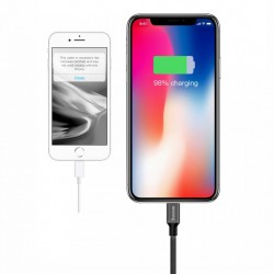 Cablu pentru incarcare Lightning, Baseus Yiven, USB-Lightning, 1,2M, negru - Img 4