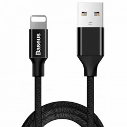 Cablu pentru incarcare Lightning, Baseus Yiven, USB-Lightning, 1,8M, negru