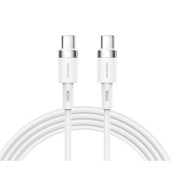 Cablu pentru incarcare si transfer de date Joyroom S-1830N9, 2x USB Type-C, PD 60W, 1.8m, Alb
