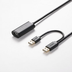 Cablu prelungitor activ Ugreen USB 2.0 5m black (US137) - Img 3