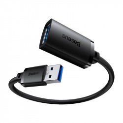 Cablu prelungitor Baseus USB 3.0 mascul la mama, seria AirJoy, 0,5 m (negru) - Img 3