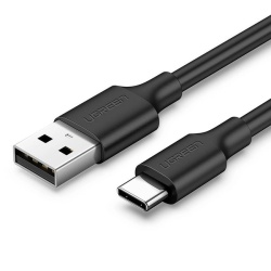 Cablu Ugreen US287 60117 USB-A / USB-C 3A 1,5 m - negru
