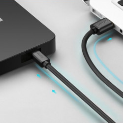 Cablu Ugreen USB - mini USB 480 Mbps 1 m negru (US132 10355) - Img 3