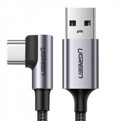 Cablu Ugreen USB - USB Type C 2m 3A gray (50942)