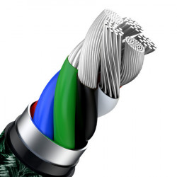 Cablu USB-C Baseus pentru Lightning 2m (verde) - Img 4