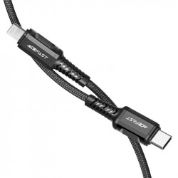 Cablu USB-C la Lightning Acefast C1-01, 1,2 m (negru) - Img 3