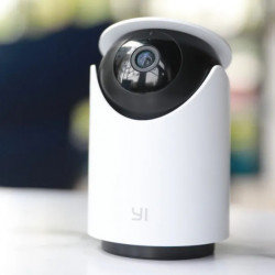 Camera de securitate YI Pet , 1080p, 360 de grade, Camera IP inteligenta pentru interior, cu vedere nocturna, audio bidirectional, urmarire miscare, detectie umana, aplicatie pentru telefon, compatibil cu Alexa și Google - Img 3