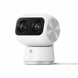 Camera de supraveghere eufy Security S350 Interior, Dual Camera, Pan&Tilt, Rezolutie 4K UHD, 8× Zoom, 360° PTZ, AI, Dual-Band Wi-Fi