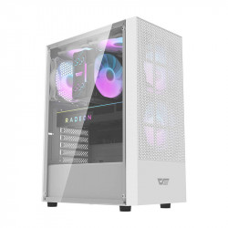 Carcasa computer Darkflash A290 + 3 ventilatoare (alba)