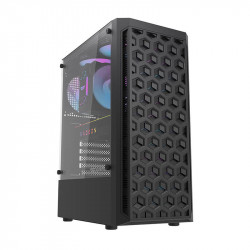 Carcasa PC, Darkflash, DK300, Middle-Tower, Sticla securizata, ATX/ M-ATX/ ITX, Negru - Img 7