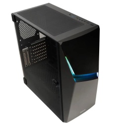 Carcasa Spacer Gaming THUNDER, Mid-Tower, fara sursa, ATX, Black - Img 9