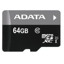 Card de memorie ADATA Premier, MicroSDXC, 64GB, UHS-I, Class10 + Adaptor - Img 2