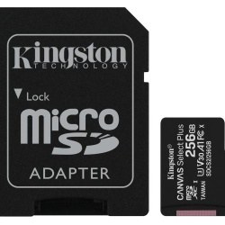 Card de memorie MicroSD Kingston Canvas Select Plus , 256GB, 100/85MB/s, cu adaptor - Img 2
