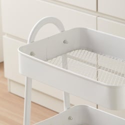 CARUCIOR DEPOZITARE CU 3 RAFTURI ALB - Img 4