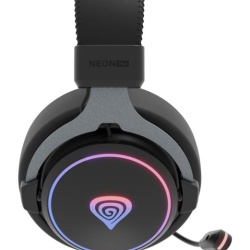 Casti cu fir Genesis Neon 764 negru - Img 15