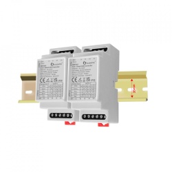 Controler LED Gledopto Zigbee Pro 5-în-1 (Zigbee+RF) 12V-54V DC, compatibil cu șină DIN - Img 2