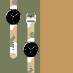 Curea de schimb Moro pentru Samsung Galaxy Watch 42mm camo negru (6) - Img 2