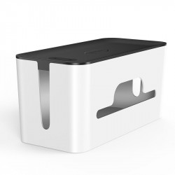 Cutie organizator cabluri si prelungitoare Ugreen 27.8x13x12.8cm black and white (LP110) - Img 6