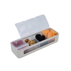 CUTIE SNACK 4 COMPARTIMENTE, MELII LUXE, IVORY