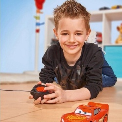 DICKIE TOYS CARS MASINUTA RC CU TELECOMANDA FULGER MCQUEEN SCARA 1 LA 32 - Img 3