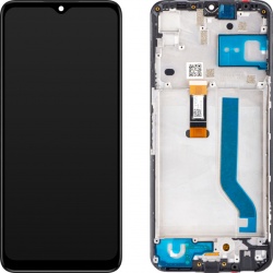 Display cu Touchscreen Motorola Moto G50 5G, cu Rama, Negru, Swap 5D68C18927