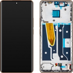 Display cu Touchscreen Realme 11 Pro, cu Rama, Bej (Sunrise Beige), Swap 621029000035
