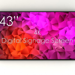 Display LED 43" 4K 24/7 Profesional SWEDX SDS43K8-01